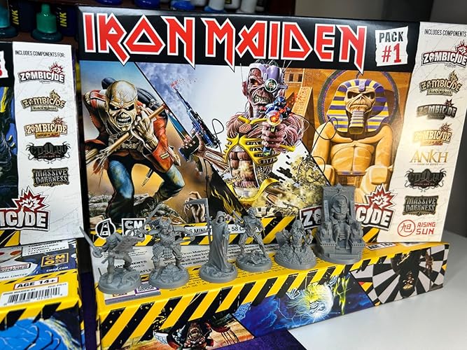 CMON Zombicide Iron Maiden Character Pack #1 - Set of Iron Maiden